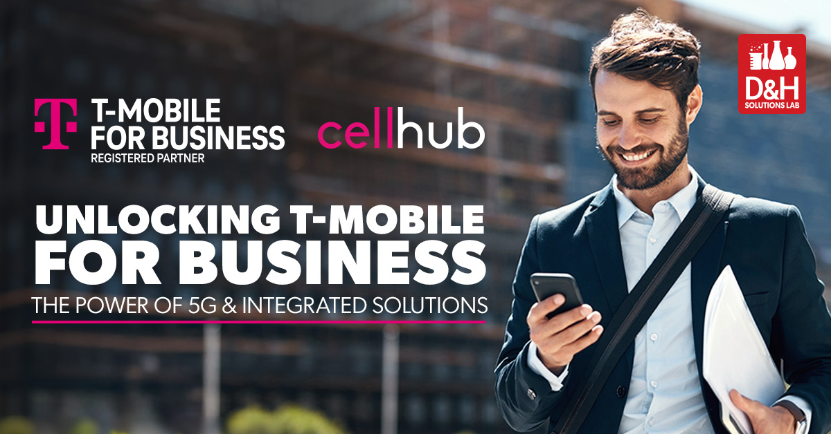 dandh's tweet image. Discover how D&amp;amp;H makes it simple for partners to add profitable #5G connectivity to their sales of devices through a strategic partnership with @TMobile’s platinum primary agent, Cellhub. ow.ly/AjIM50VVP9o

#5G #CellularConnectivity #TMobileForBusiness #DHModernSolutions