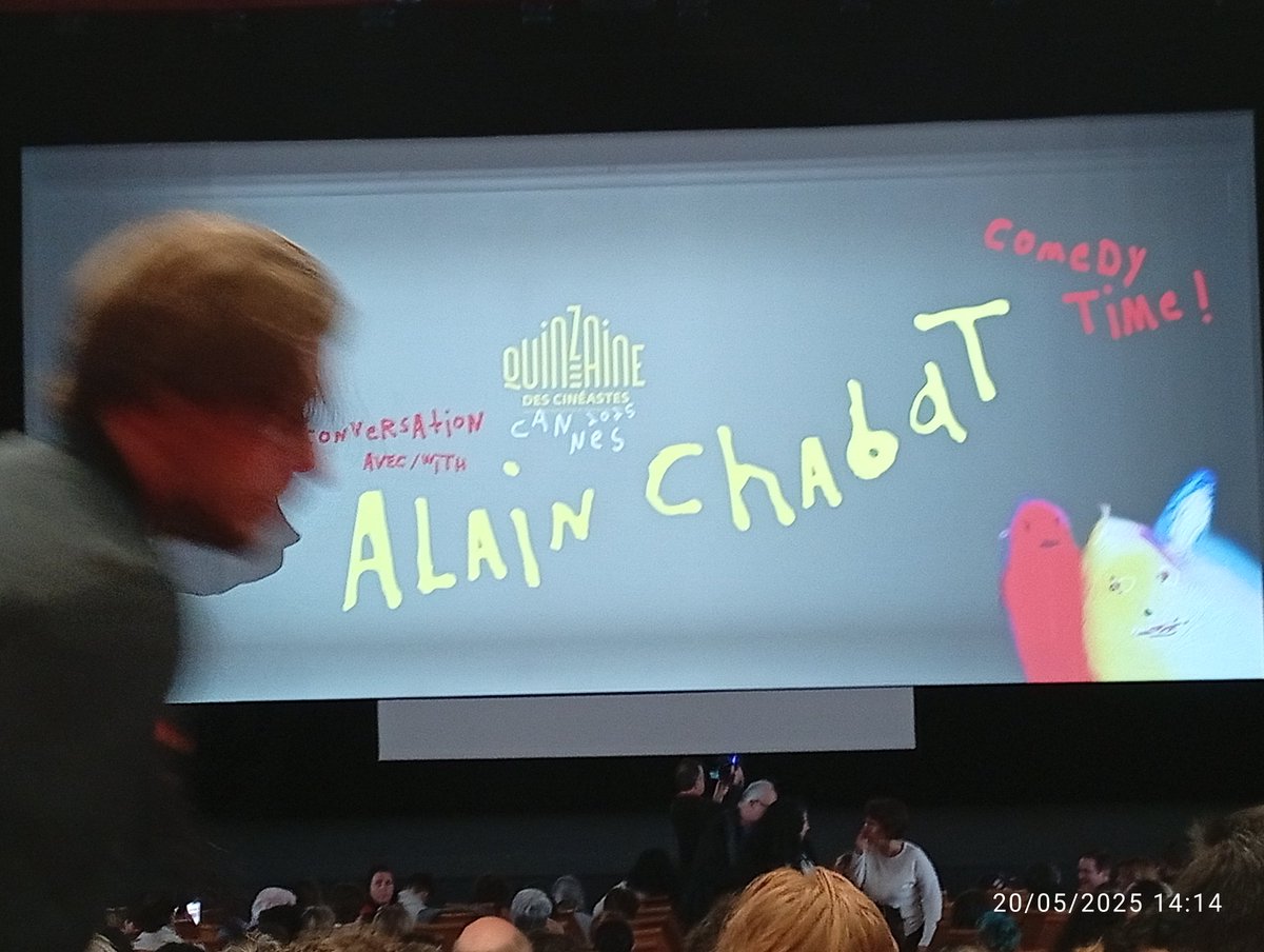 EspaceMomes's tweet photo. Festival de Cannes: Master Class avec Monsieur Alain Chabat. https://t.co/Sw1YKlgjhv