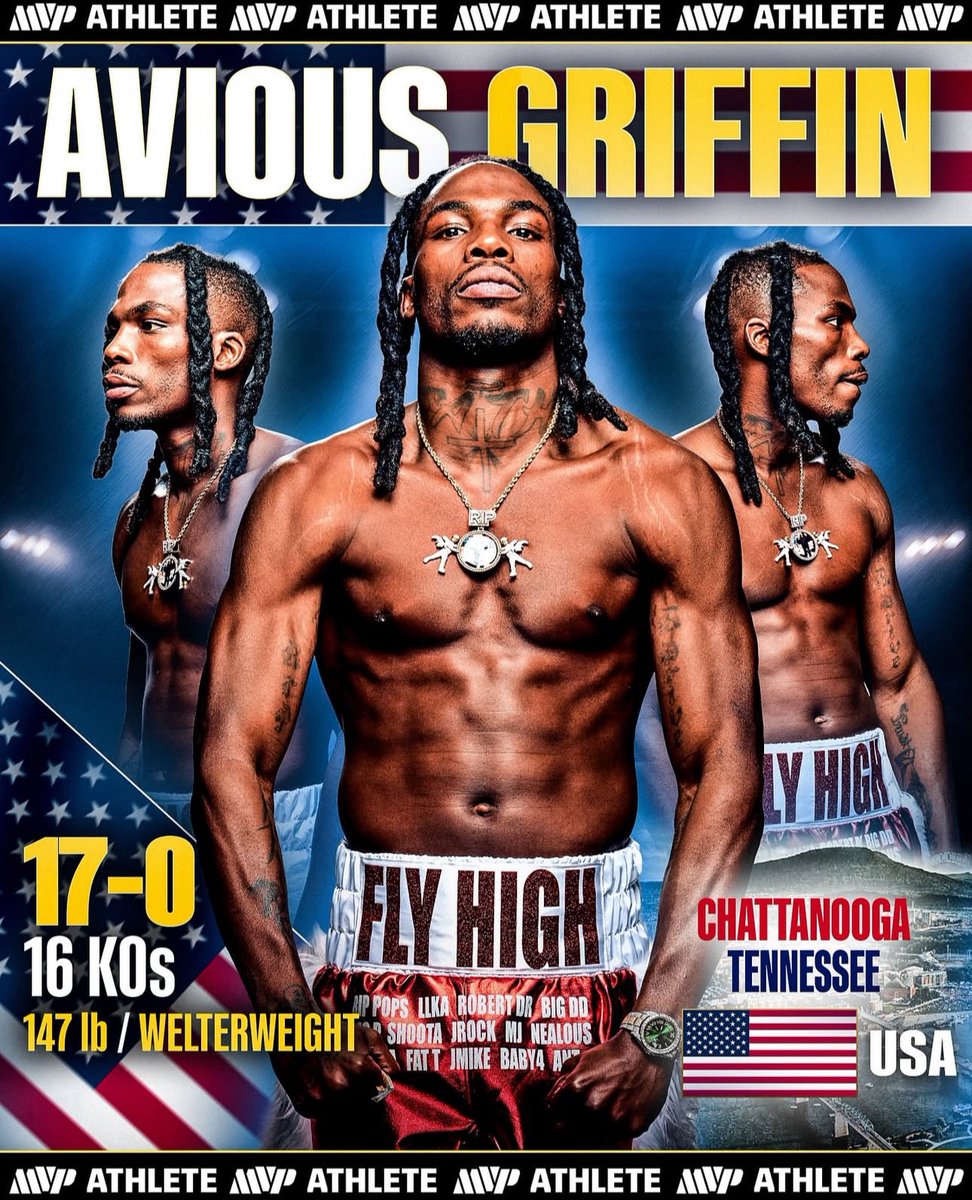 IfnBoxing's tweet image. ‼️ MVP have signed Avious “Tha Underdog” Griffin 🥊📝