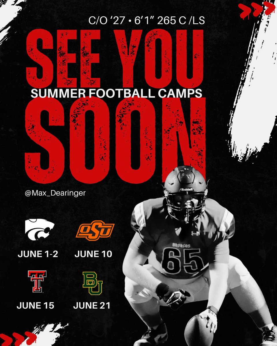 Max_Dearinger's tweet photo. See you this summer! https://t.co/kr5eLeeJSA
