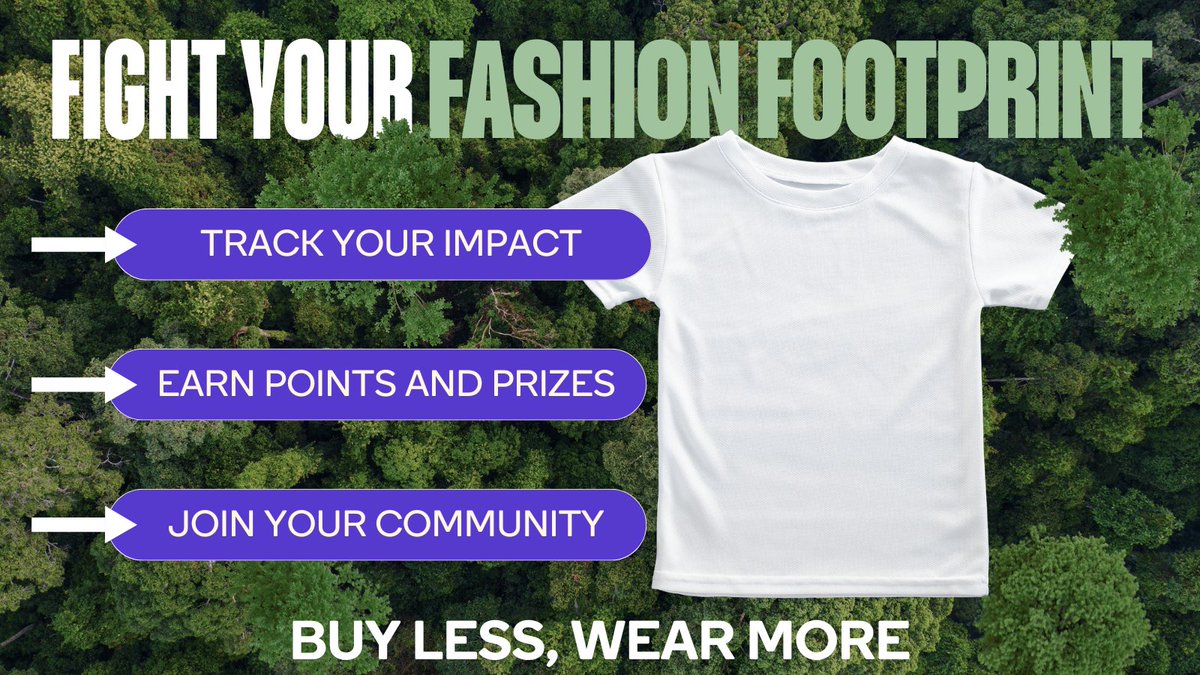 There's still time to join the Fashion Footprint challenge 👖

By re-wearing, repairing, or rethinking a fashion purchase you're reducing waste, cutting carbon emissions and challenging fast fashion🚫🌍

Join in on Green Rewards until 30th June👉 
cn28.co.uk/get-involved/g…