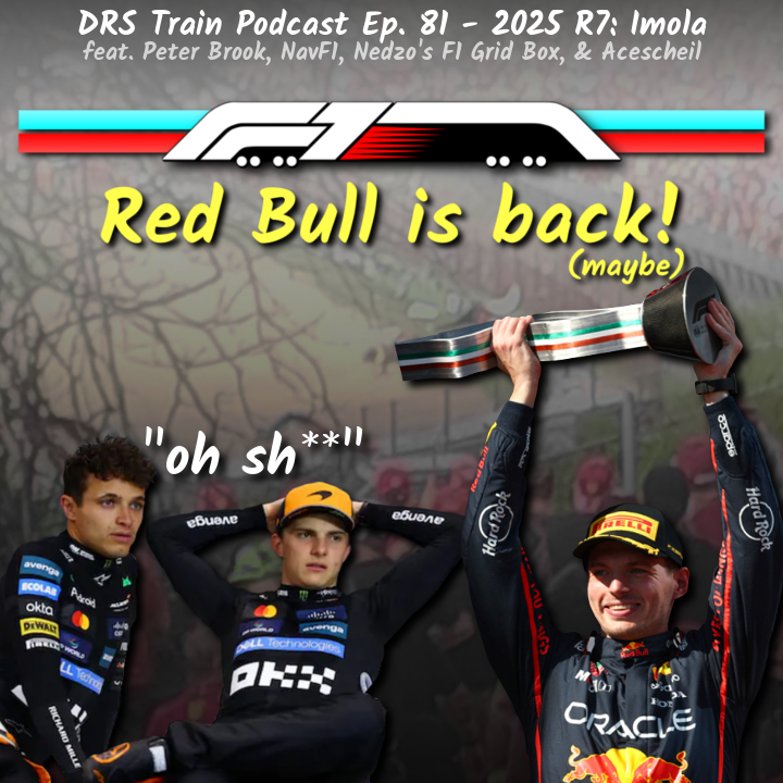 DRSTrainPodcast's tweet photo. The Franz Hermann Era is here, and Ace was in Imola to witness it live!
Join @brook_f1, @nedzo_f1, @acescheil, and #NavF1 as they discuss the '25 #ImolaGP in depth!
Are Red Bull back?
Are Aston midfielders?
Are Williams > Ferrari for good?
Find out now!
https://t.co/TnblDG5xrp https://t.co/JvVwupNB5S