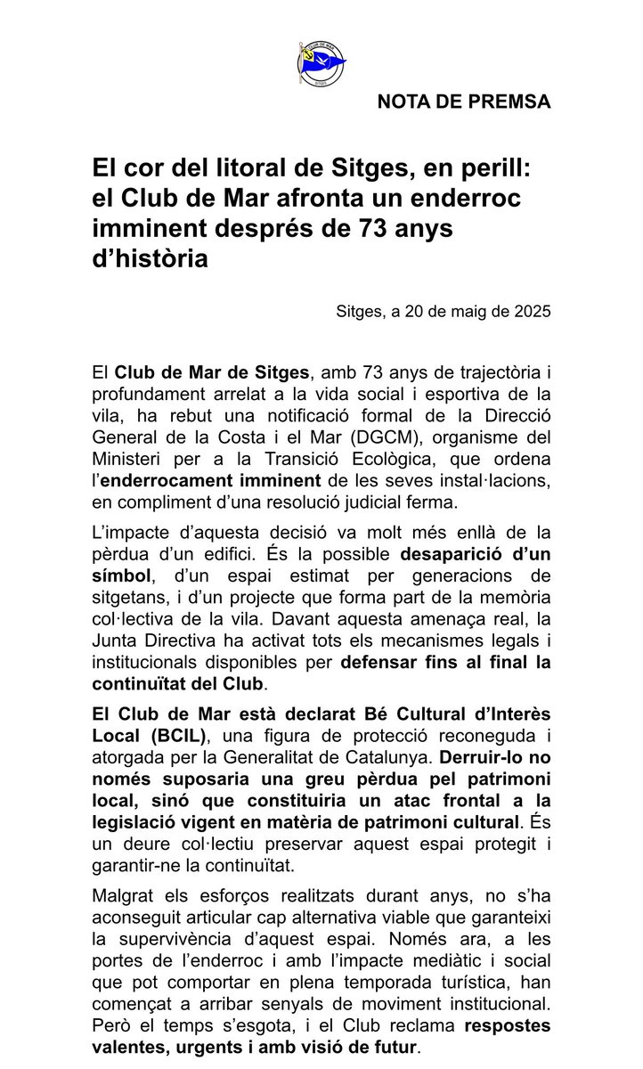 Ràdio Maricel de Sitges tweet media