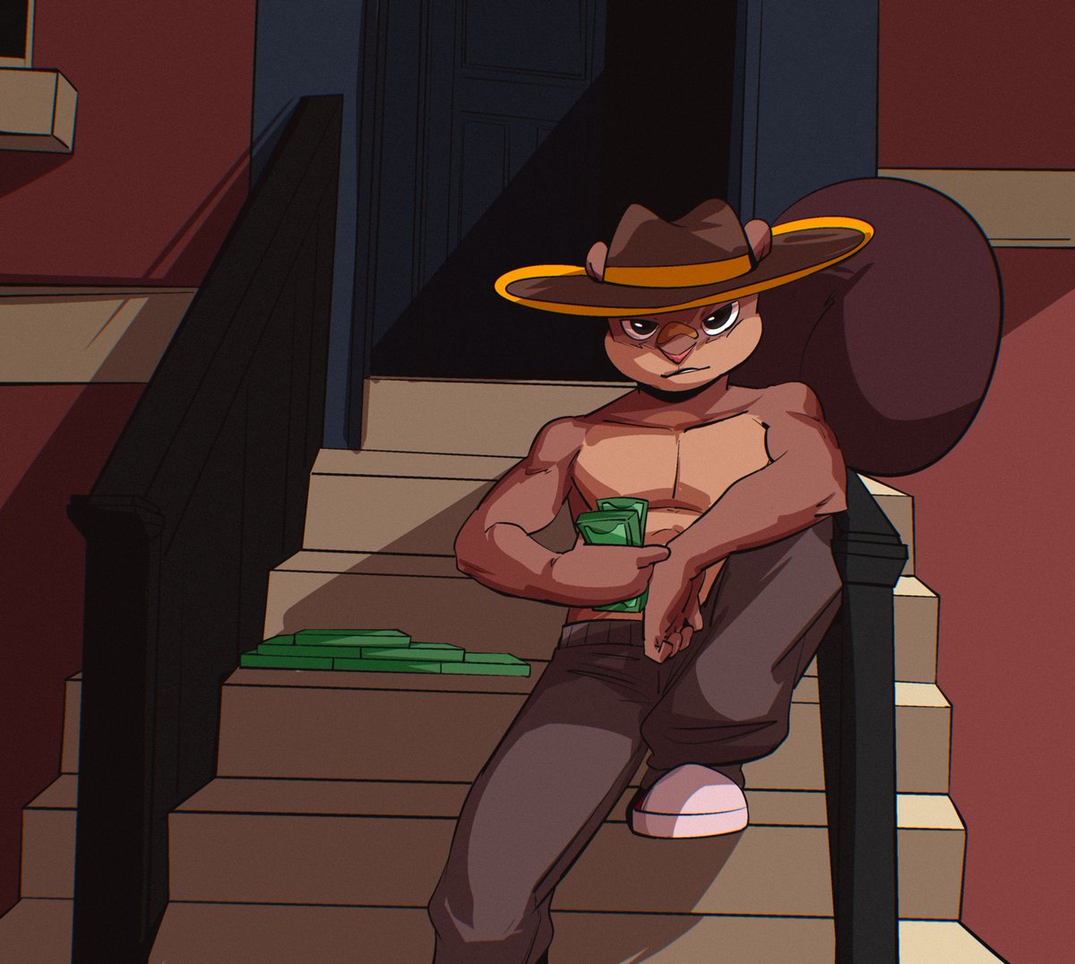 Posted on the block with my nuts out 🥜

Going to be a hot summer 🔥🐿️