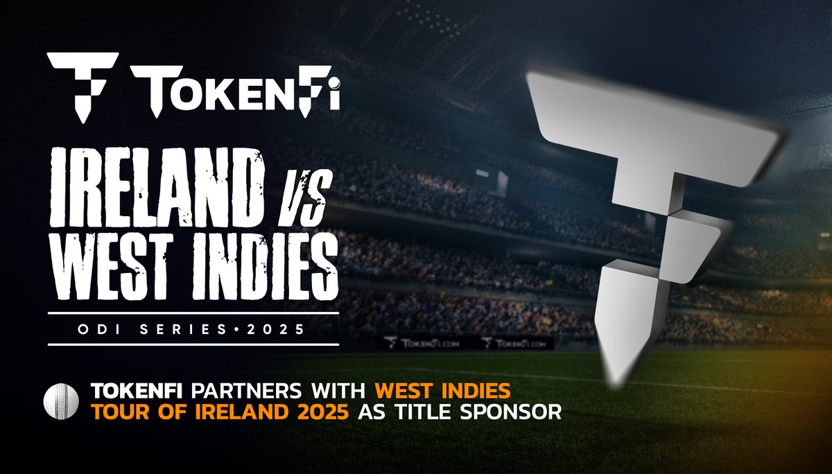 📢 Floki’s (<a href="/RealFlokiInu/">FLOKI</a>) @TokenFi platform has been announced as the Title Sponsor for the West Indies Tour of Ireland 2025, a cricket series scheduled between May 21 and June 15, 2025

The series will be broadcast across multiple networks, including:

•⁠ ⁠UK &amp; ROI – TNT
