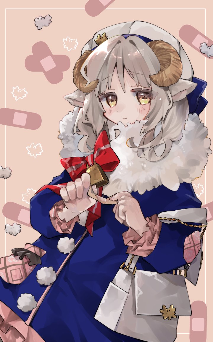 nanana_iz's tweet photo. Skebありがとうございました！キャラデザさせていただきとても嬉しいです。。。めぇめぇ～～～ https://t.co/ptHqMLfv4D