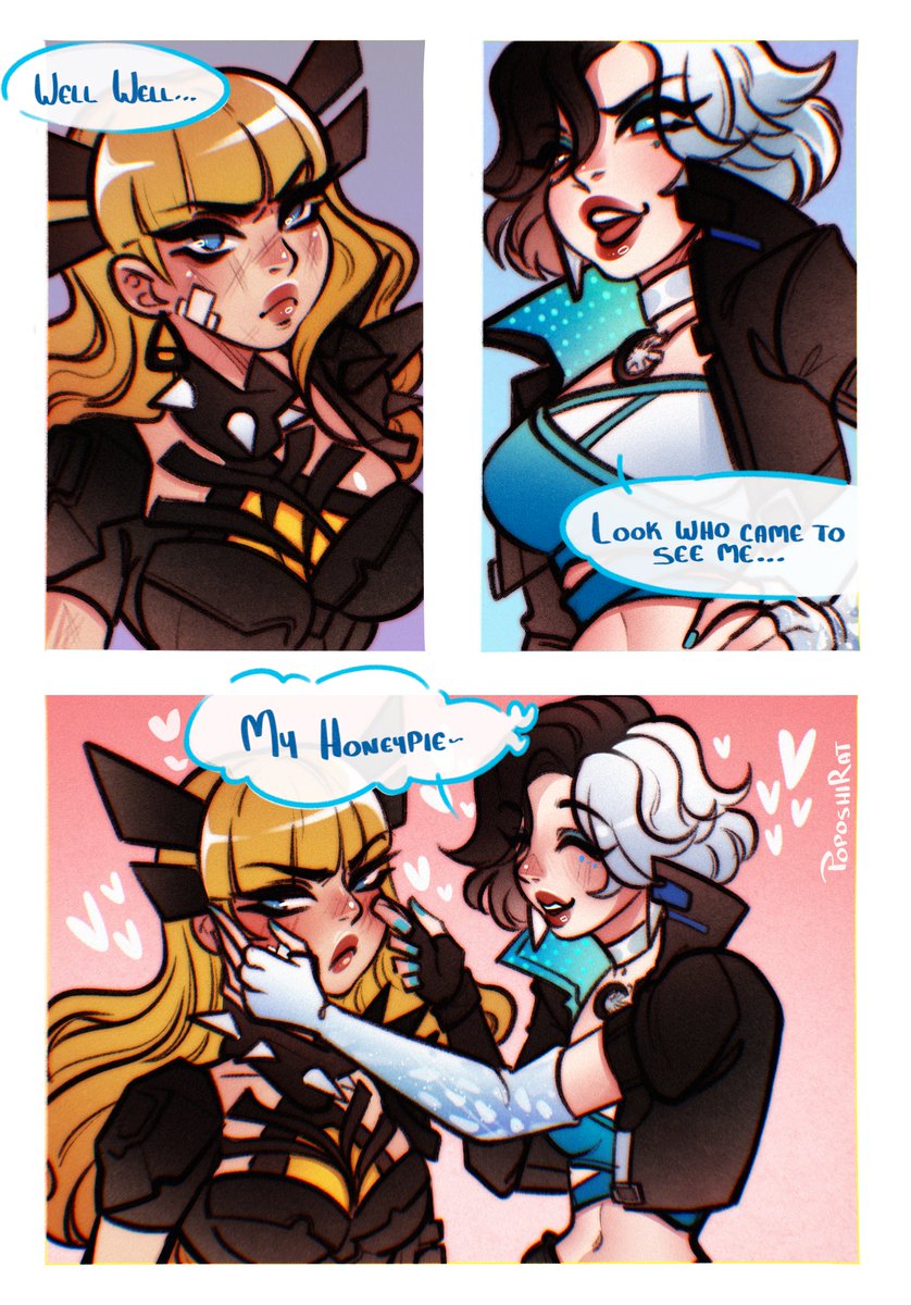 I love drawing Luna x Magik ❄️

#MarvelRivals