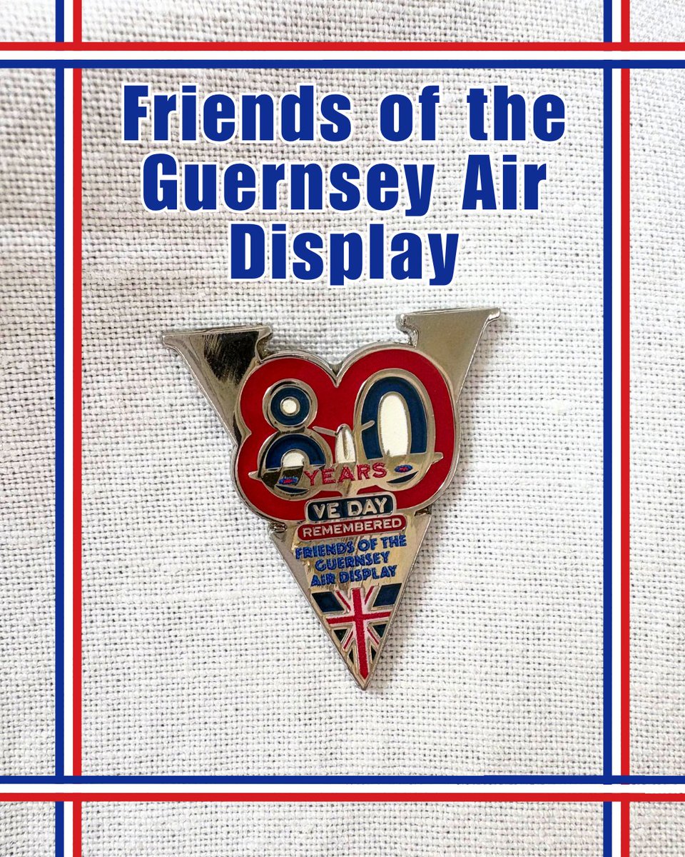 They’ve landed!

This year’s Guernsey Air Display pins have arrived, you can sign up to receive one on the website.

guernseyairdisplay.com

#GAD2025 #Member