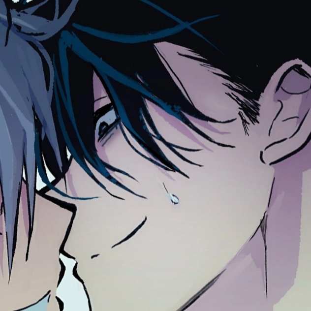 that's the face of someone who's hard as hell. no one save him he's right where he wants to be