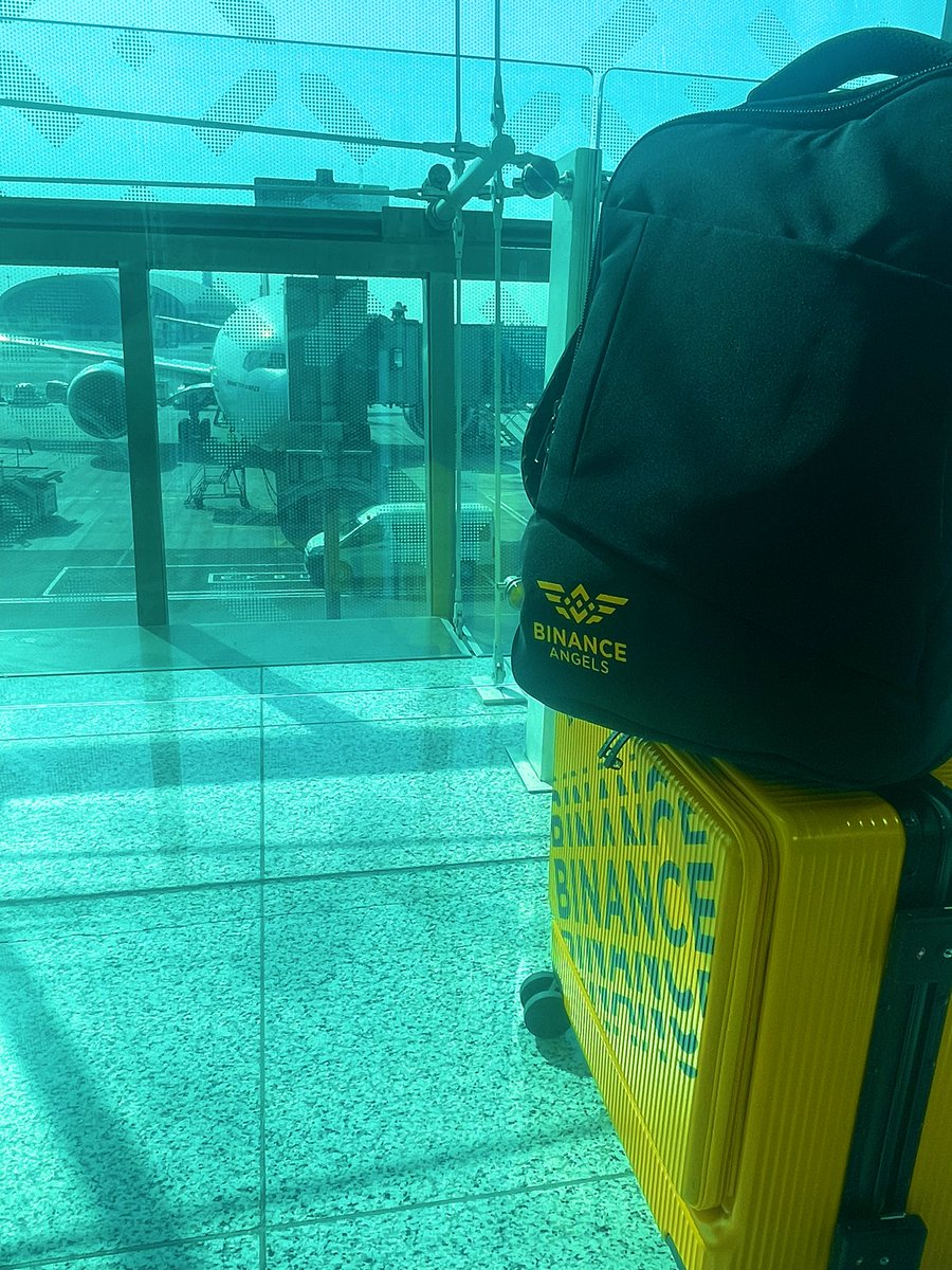 You know its gonna be a good trip when you see the Black and Yellow 🖤💛

@Binance x <a href="/BinanceAngels/">Binance Angels</a>