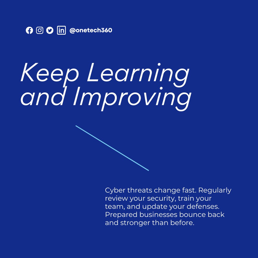 MrWDuvet's tweet photo. A data breach isn’t if, it’s when. And if you’re not ready, it can hit hard. 😬

👉 No system is bulletproof
👉 Have a simple plan ready
👉 Stay updated, threats evolve fast

You’ve built something great so protect it and bounce back stronger. 🙌
 #CyberSecurity https://t.co/gv4oUQ2G78