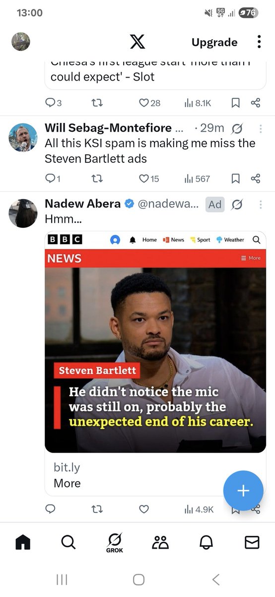 Sleevebatch's tweet photo. @wsebag Couldn't make it up... https://t.co/fa49Ql7nHr