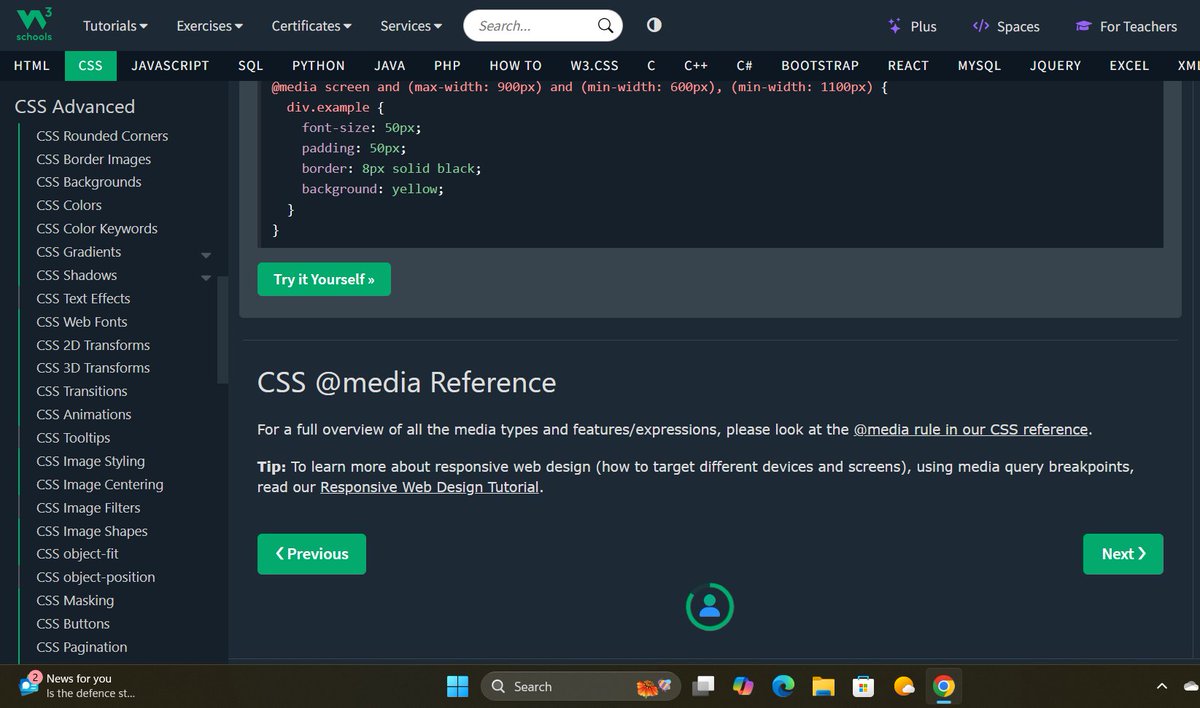 prabhjotsi2008's tweet photo. 🚀 DAY 9 of #100DaysOfCode

✅ Completed the Advanced CSS Course!
📊 Overall CSS Course Progress: 85%
👨‍💻 Mastered concepts like Media Queries, Gradients, Animations &amp; more!
#CSS #FrontendDevelopment #webdev #CodeNewbie #DevJourney #TechTwitter #DevsOfIndia #INDIANCODER 🇮🇳 https://t.co/zmWJzFtDqx