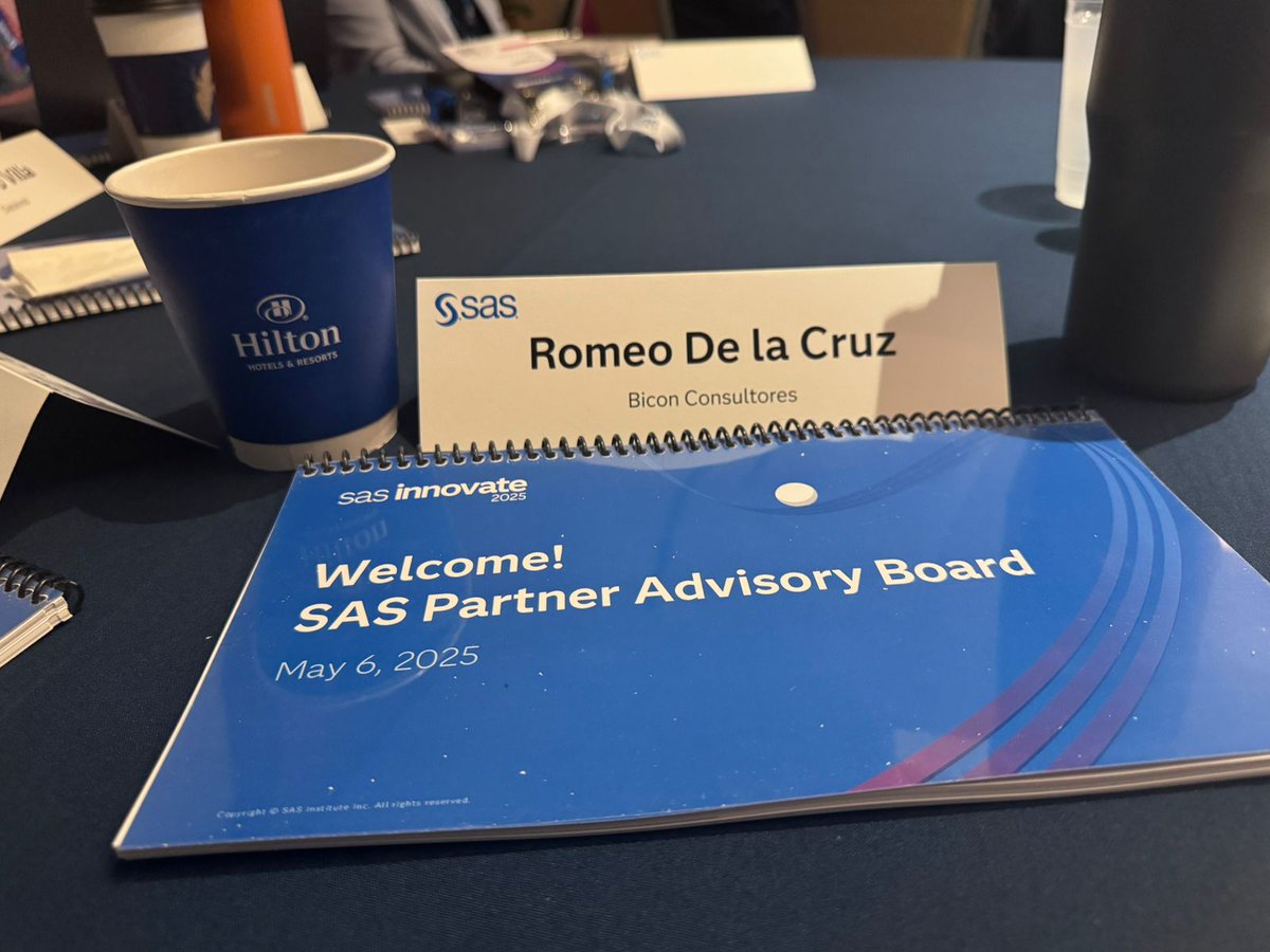 BiConGroup's tweet image. BiCon participó en el SAS Innovate 2025 como miembro del SAS Partner Advisory Board, consolidando su posición como socio estratégico regional, siendo uno de los dos únicos miembros de Latinoamérica.

#BiCon #SASInnovate2025 #SocioEstratégico #AnalíticaAvanzada