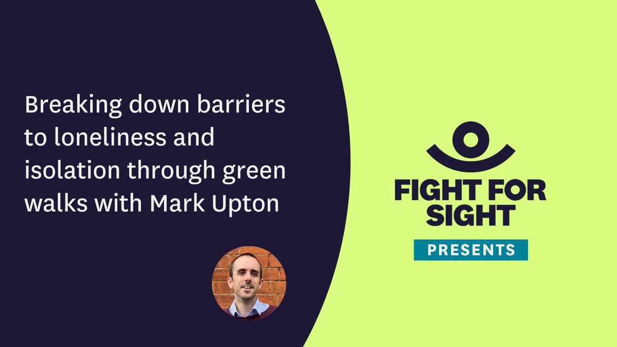 Fight for Sight (@fightforsightuk) on Twitter photo May is National Walking Month and in November we spoke to Mark Upton from <a href="/MyVisionOx/">MyVision Oxfordshire š©š¼āš¦Æš¤</a> and Tanya Braun from <a href="/livingstreets/">Living Streets</a> about accessing green spaces and the unexpected benefits of walking!
youtu.be/_sbpVoJLumk?siā¦
#NationalWalkingMonth #GreenSpaces #SocialChange May is National Walking Month and in November we spoke to Mark Upton from <a href="/MyVisionOx/">MyVision Oxfordshire š©š¼āš¦Æš¤</a> and Tanya Braun from <a href="/livingstreets/">Living Streets</a> about accessing green spaces and the unexpected benefits of walking!
youtu.be/_sbpVoJLumk?siā¦
#NationalWalkingMonth #GreenSpaces #SocialChange