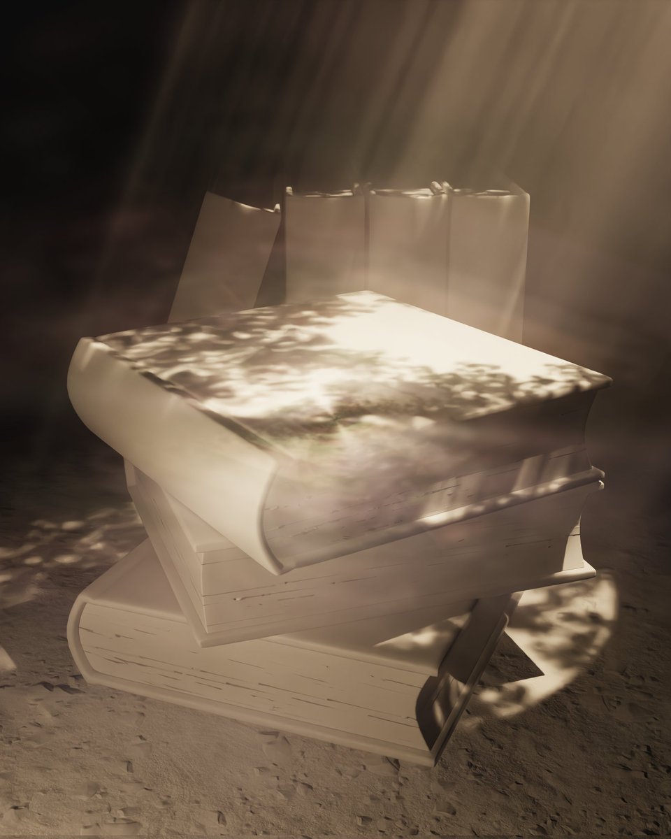 avaarts3d's tweet photo. Day 17/30 — Made a book and tried UV texturing for the first time.
Still messy, but I’m finally starting to get how it works.
Also played with mood and tried to make the clay render look more “cinematic.”
How’d I do? Any tips for UVs or clay shots?

#Blender3D #3dmodeling https://t.co/vnpw0KKC3o