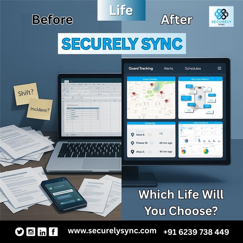 SecurelySync's tweet image. 🔻 What’s the real cost of running field ops without control?
Missed shifts, expired licenses &amp;amp; mental chaos.
That’s why we built @SecurelySync :
✅ Live Tracking
✅ Payroll Management
✅ Smart Shifts
📲 DM “Demo” to see it in action.
#SecurelySync #FieldOps #OpsTech #Technology