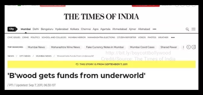 Y #BoycottWholeBollywood is must👇🔥