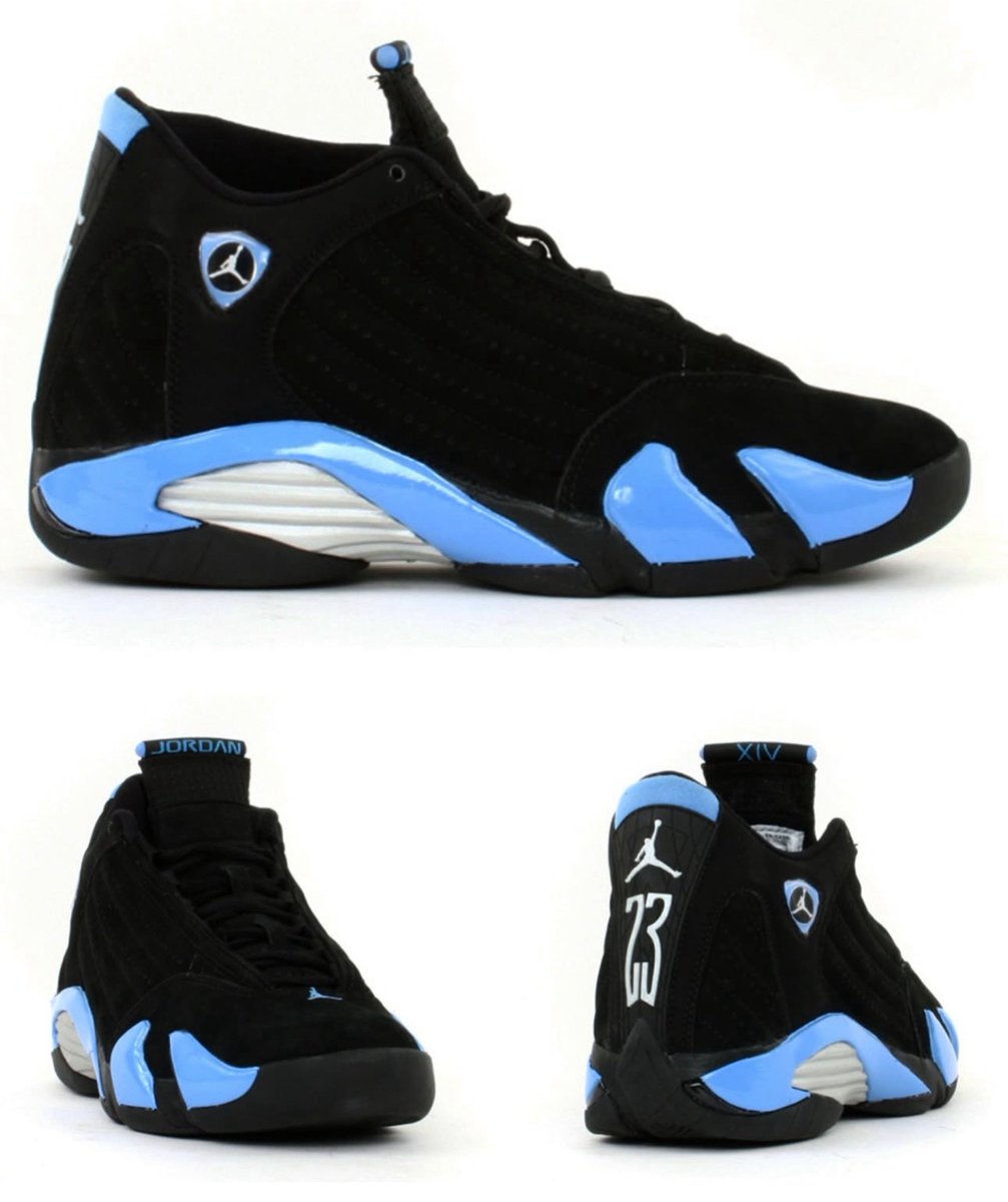zSneakerHeadz's tweet image. BREAKING: “Black/University Blue” Air Jordan 14 expected to RETURN Spring 2026. 🥶❄️