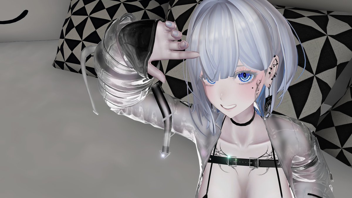 #ラシューシャ #Lasyusha #VRChat 
夏が押し寄せて来てる！
（訳：今日の気温28℃）