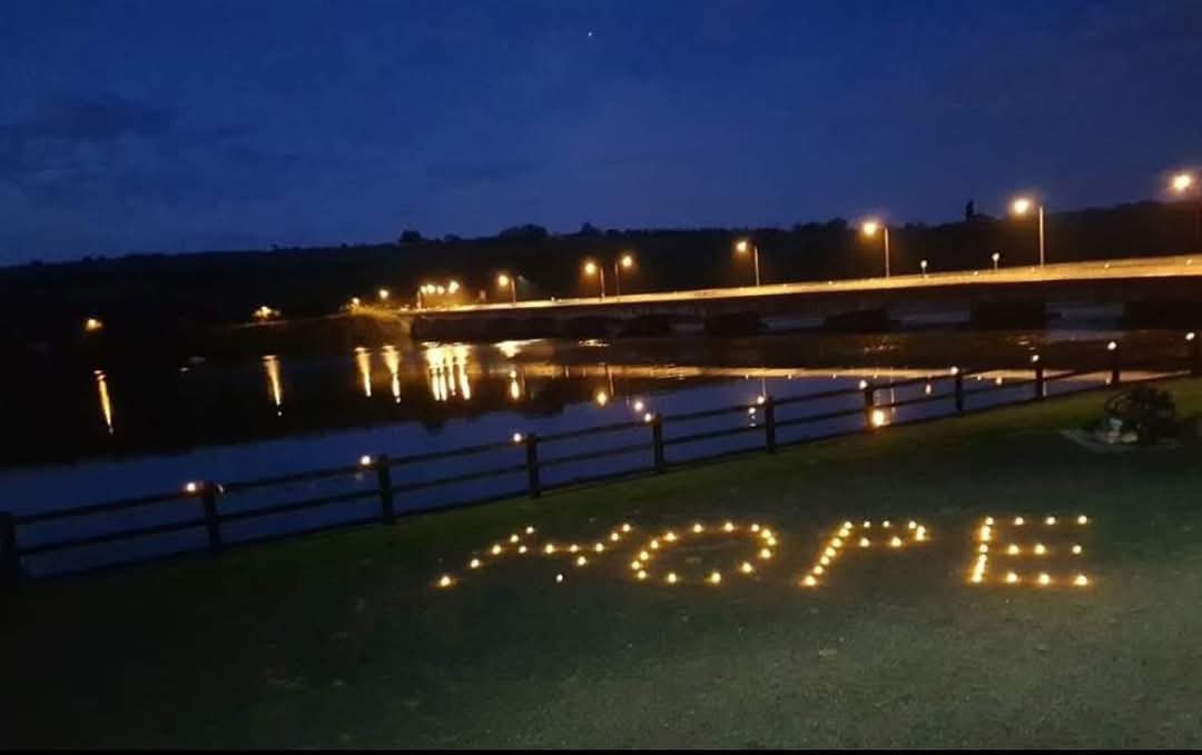 Lisa &amp; her doggie Emily proudly joined the walk for Darkness Into Light 🌅🐾 An event that begins in darkness &amp; ends in light- symbolising hope, healing&amp;solidarity. Together with communities around the world, they walked to raise awareness for mental health💛#ProudMoment #Kinsale