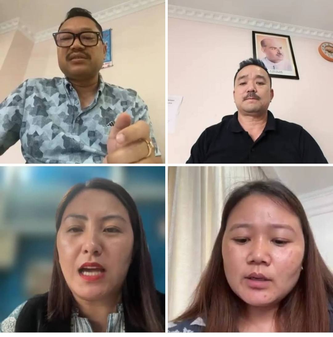 BJP4Arunachal's tweet photo. A virtual review meeting was held today to plan the celebration of the 300th Birth Anniversary of Maharani Ahilyabai Holkar, scheduled from 21st to 31st May 2025.

The meeting was graced by the esteemed presence of State Vice President & Convenor Shri @TarhTarak  Ji, State General Secretary Shri @ZingnuChau Ji, and State Mahila Morcha President Smti @KohmanNgemu Ji, with enthusiastic participation from District Incharges and dedicated party karyakartas.

@BJP4India @PemaKhanduBJP @ChownaMeinBJP @KalingMoyongBJP @TheAshokSinghal