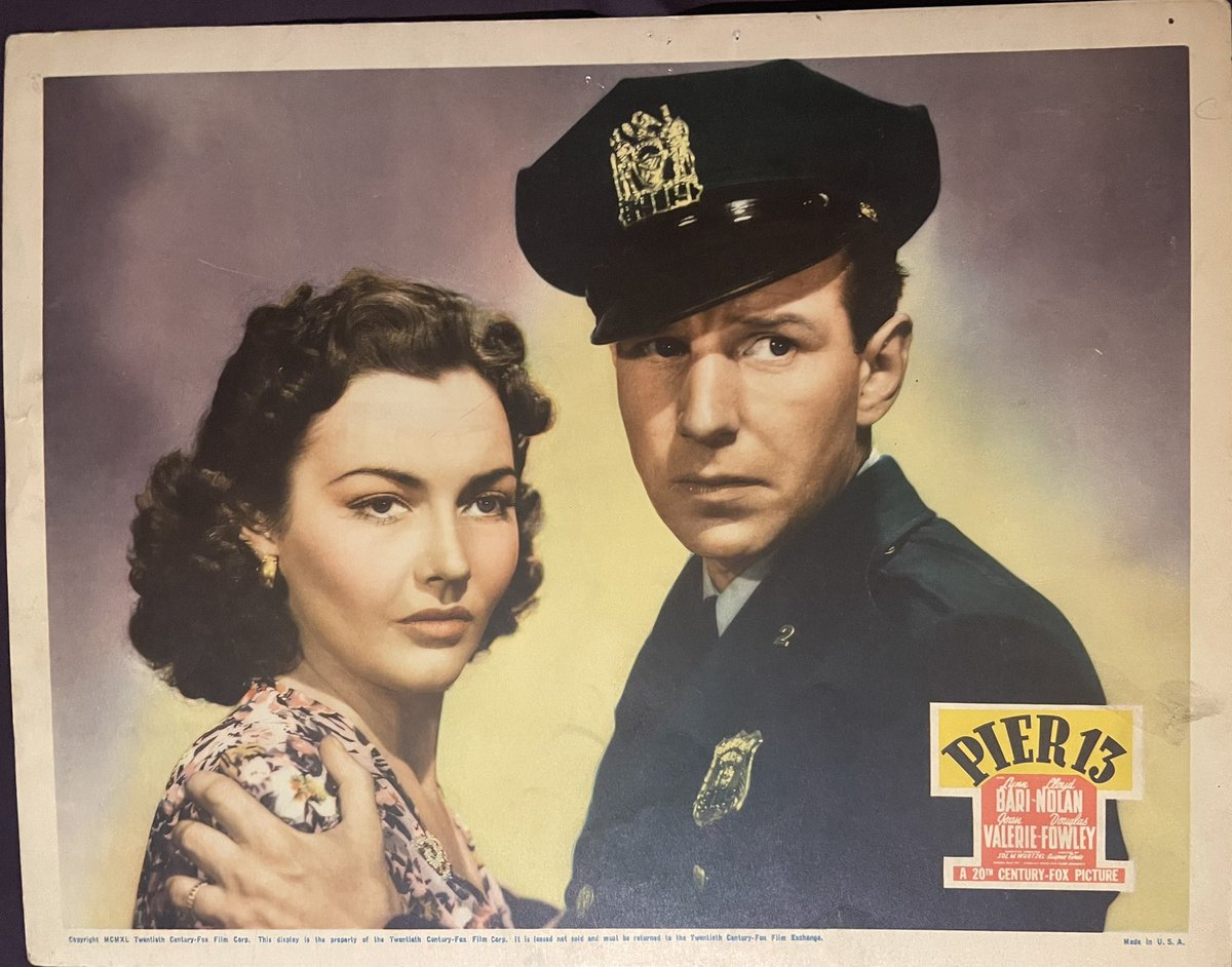 moving_show's tweet photo. Tomorrow we begin setup at the #CrownePlazaNorth. See you very soon! #LloydNolan #LynnBari #Pier13 #ColumbusOhio #FilmFestival #LobbyCard https://t.co/aYnI14fAKj