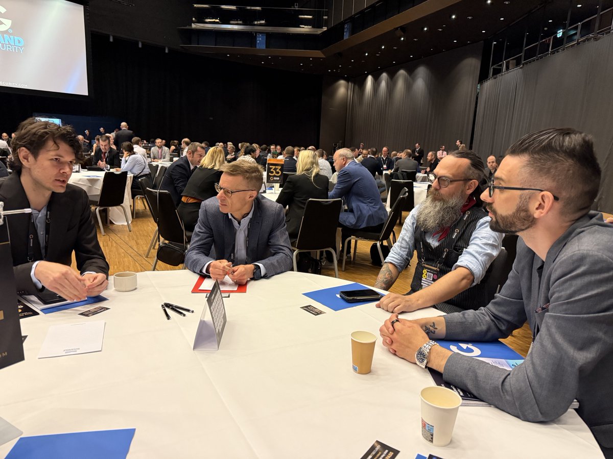 Hacker0x01's tweet photo. 🇸🇪 Grand IT Security is in full swing here in Stockholm—and the HackerOne crew is on the floor.

Come by our stand to chat about why return on mitigation (RoM) is replacing ROI for security, how to defeat AI-powered threats with AI-enhanced defenses, and why human expertise is the key to it all. 👋

#GrandITSecurity #RoM #Cybersecurity