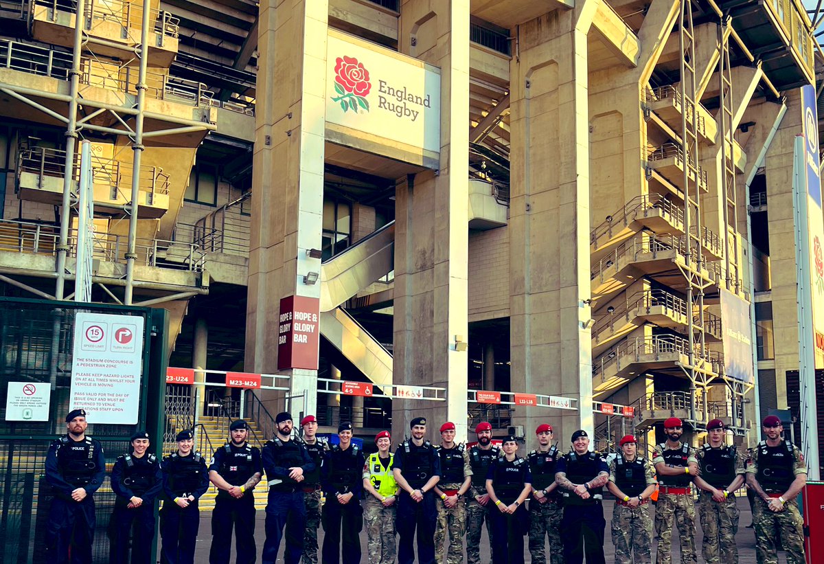 Royal Navy Police (@royalnavypolice) on Twitter photo As always, the RNP and RMBT supported the annual Army Vs Navy rugby match <a href="/allianz_stad/">Allianz Stadium</a> in Twickenham 🏉
A demanding but enjoyable day with a collective team spirit, reflective of everyone’s efforts and resilience ☑️
#armynavy As always, the RNP and RMBT supported the annual Army Vs Navy rugby match <a href="/allianz_stad/">Allianz Stadium</a> in Twickenham 🏉
A demanding but enjoyable day with a collective team spirit, reflective of everyone’s efforts and resilience ☑️
#armynavy