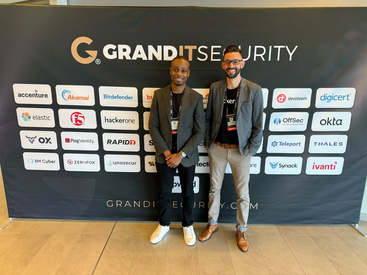 Hacker0x01's tweet photo. 🇸🇪 Grand IT Security is in full swing here in Stockholm—and the HackerOne crew is on the floor.

Come by our stand to chat about why return on mitigation (RoM) is replacing ROI for security, how to defeat AI-powered threats with AI-enhanced defenses, and why human expertise is the key to it all. 👋

#GrandITSecurity #RoM #Cybersecurity