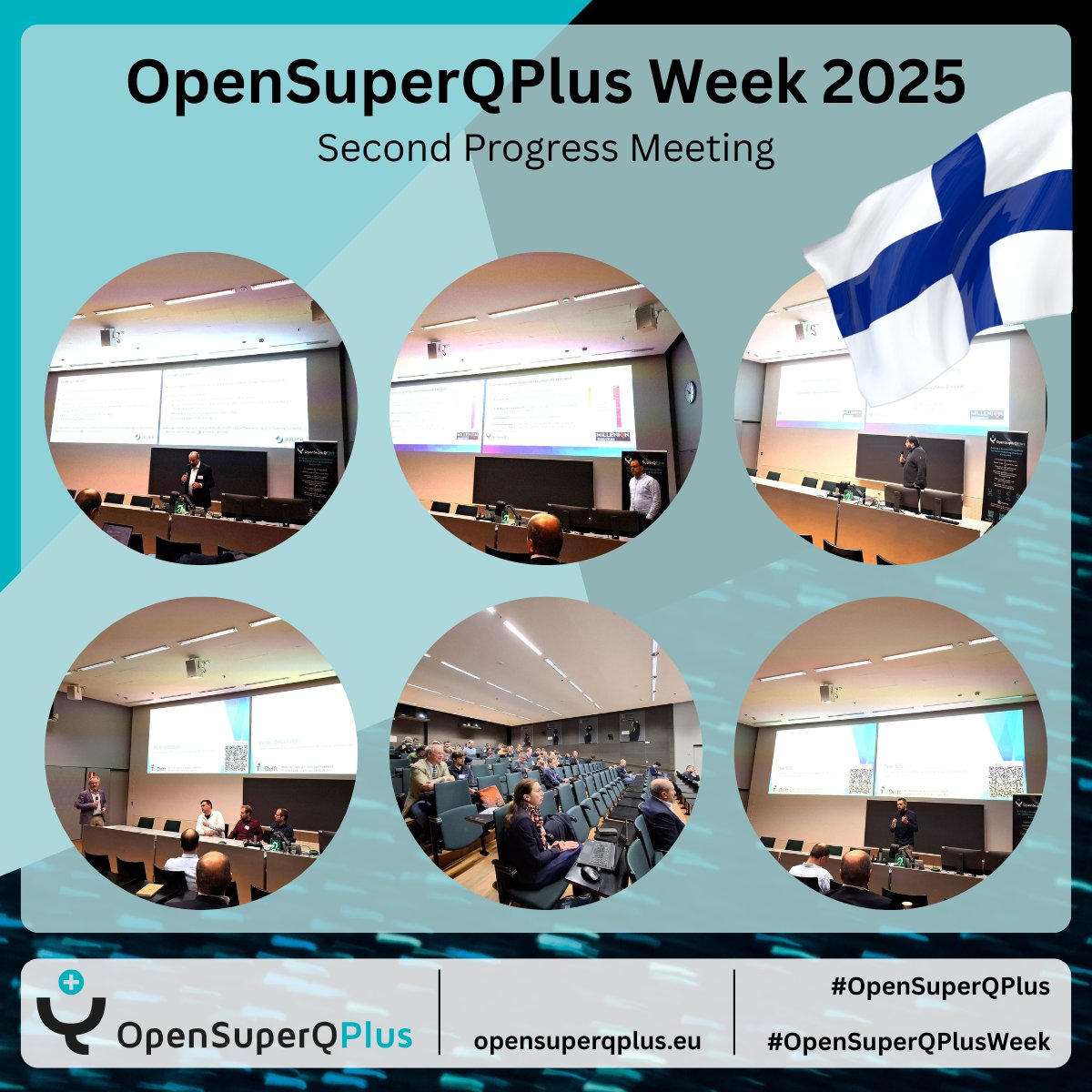 Some impressions from this morning's sessions on

⚛️ system integration
⚛️ KPIs for #QuantumComputing 
⚛️ #ethics 

At the moment we are working in several smaller groups on specific topics within our work packages:

👉 opensuperqplus.eu/research/work-…

#OpenSuperQPlus
#OpenSuperQPlusWeek