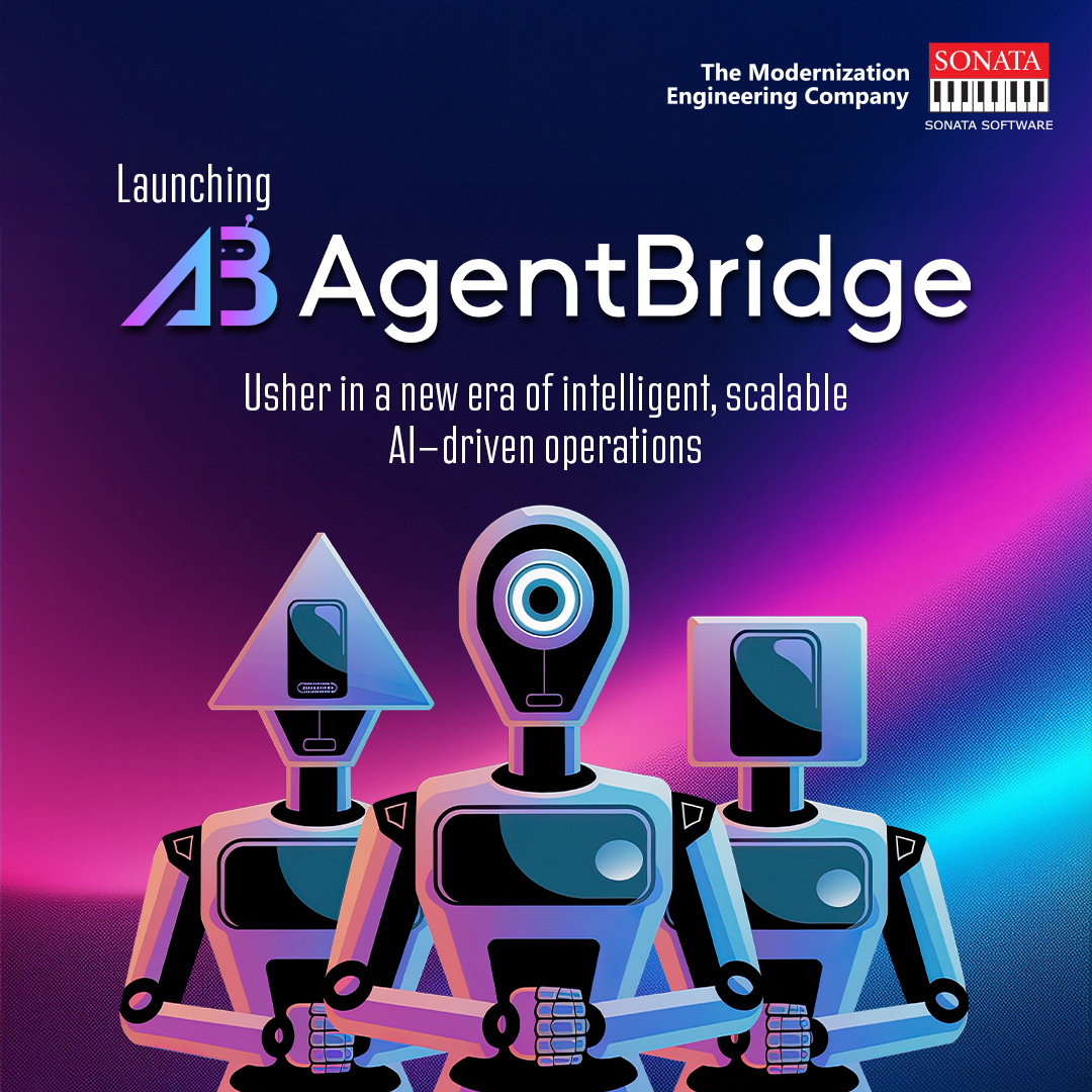 We have BIG news to share with the world of business.

Sonata Software launches AgentBridge — an enterprise Agentic platform, ushering in a new era of intelligent, scalable, AI-driven operations.

Read the full announcement: sonatasw.co/437lGkK

#AgentBridge #agenticai #ai