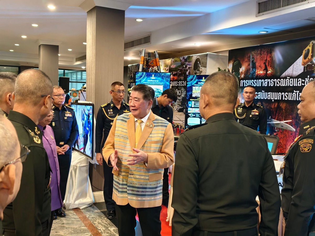 กระทรวงกลาโหมจัดนิทรรศการแสดงผลงานด้านการบรรเทาสาธารณภัยและการช่วยเหลือประชาชน ด้วยศักยภาพเทคโนโลยีของกองทัพ

#กระทรวงกลาโหม
#สำนักงานปลัดกระทรวงกลาโหม
#สำนักงานโฆษกกระทรวงกลาโหม
#กองบัญชาการกองทัพไทย 
#กองทัพบก 
#กองทัพอากาศ 
#กองทัพเรือ
#TeamMOD