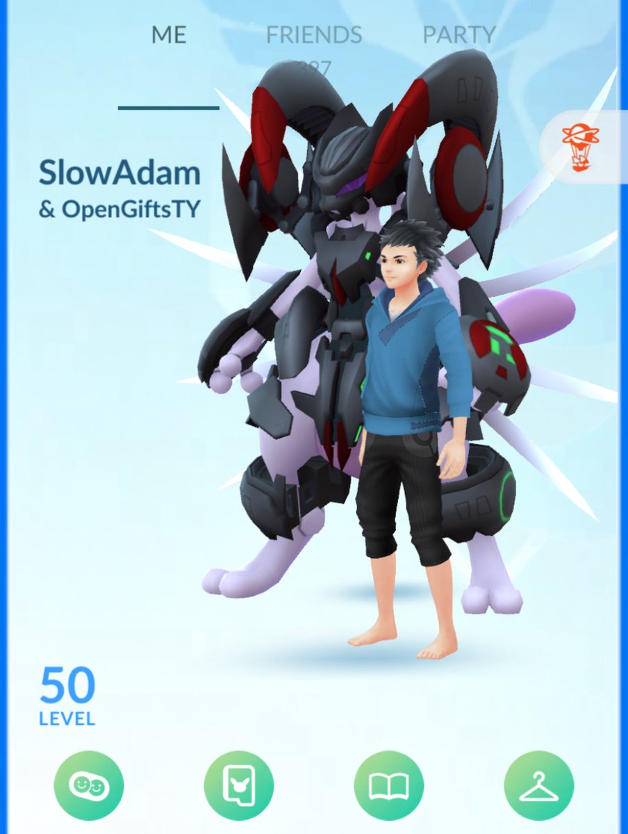 30 DAILY Openers 
I send 🎁, you OPEN  DAILY.
Best 90-100 days Slow=Removed
3442 4234 0751 
Quick pvp 🟢 Send to Win
I egg for UF &amp; BF. Message/Follow to coordinate. If no DM, I will assume you do not egg. 
Let me know in comments….
Egg?  No Egg?  Notification? 
#PokemonGo