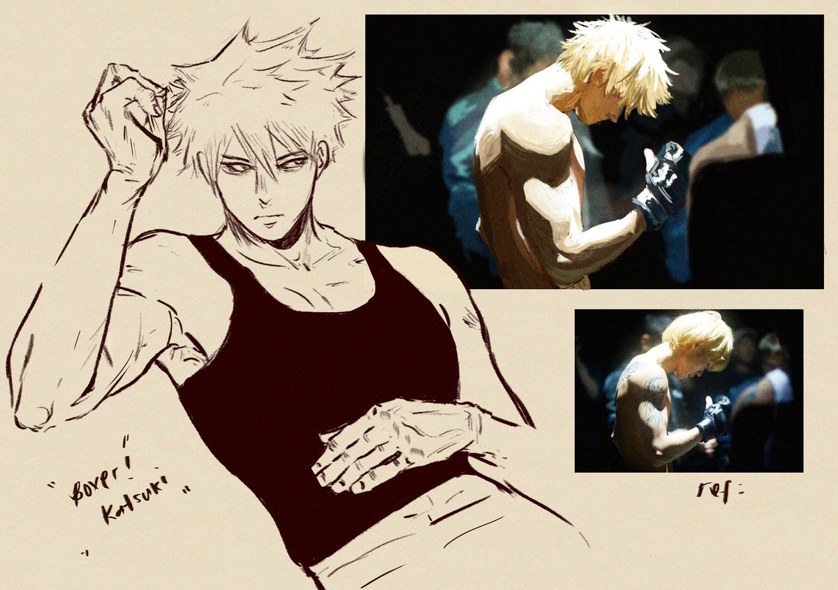 Reposting a 2024 art haha boxer! katsuki
#MHA #ヒロアカ