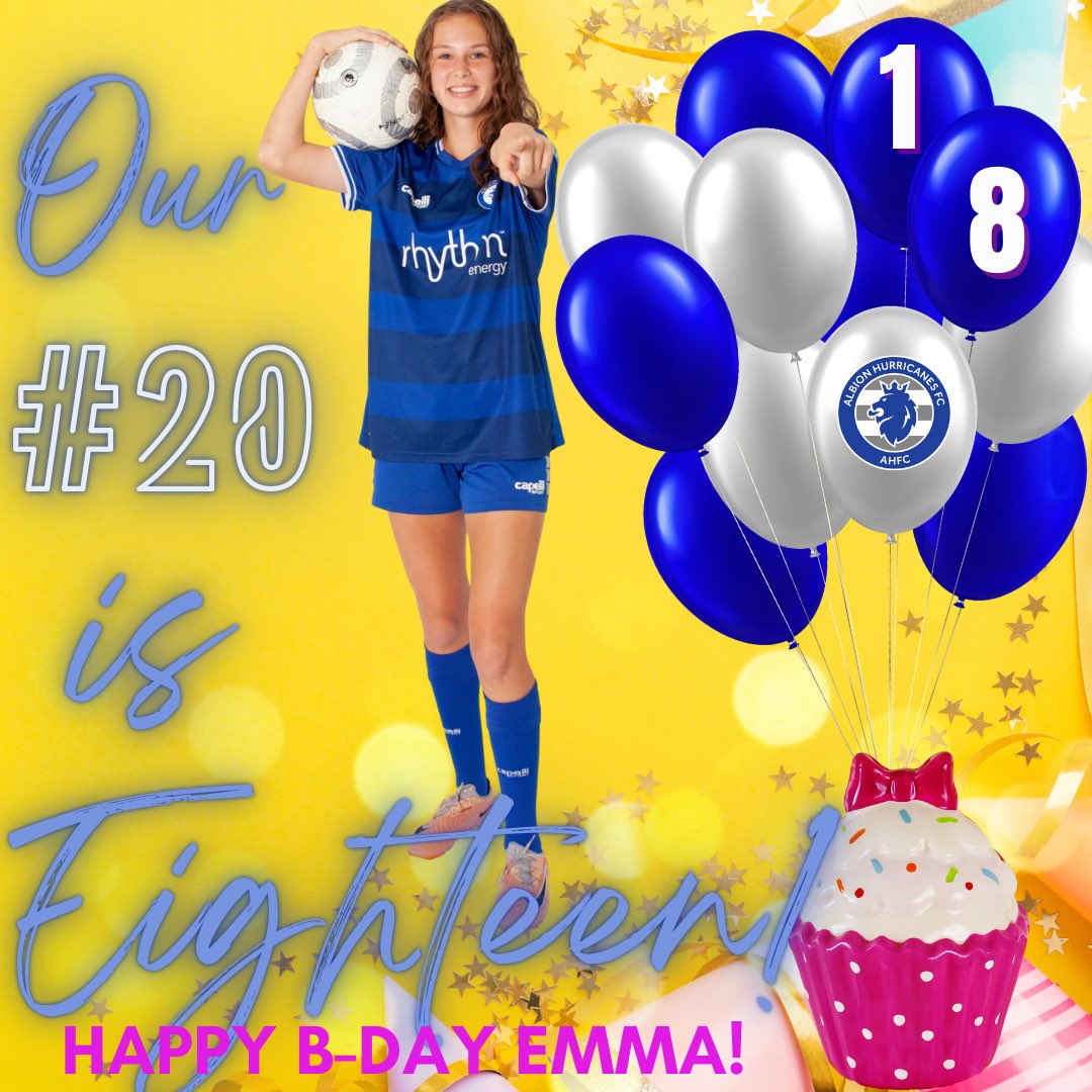 AhfcO7gecnl's tweet photo. Hey, it’s  May 20th, you know what that means….our #2️⃣0️⃣ is Eighteen!

Everyone wish a Happy B-Day to Emma @EmmaLovell2025 🎉🎂🥳1️⃣8️⃣💙🤍⚽️🎓
Hope you have a great day Emma!

#ahfc07ecnl #ahfcfamily #eighteen @ahfcsoccer 
@ImYouthSoccer @RPHSGirlsSoccer @UVMwsoccer https://t.co/gRKBxxBdQC