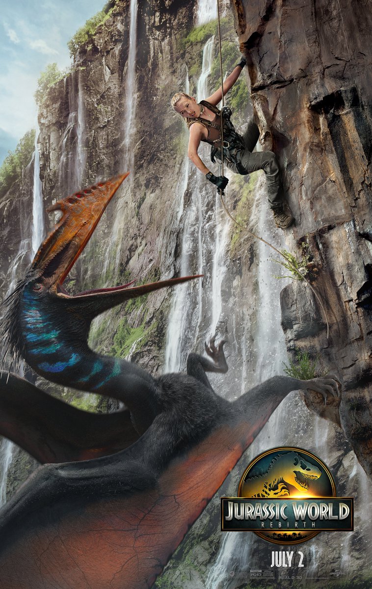 Jurassic World Rebirth. Only in theaters July 2.