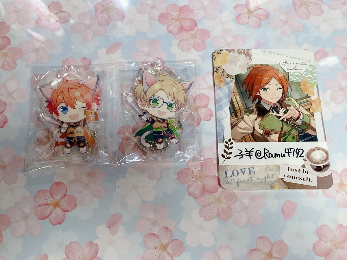 【交換 譲渡】あんスタ 中国 童趣 アクリルスタンド

譲)スバル､真

求)ゆうた､ひなた､ニキ
750円+送料
異種ゆうた､ひなた､北斗､真緒(リプにて)

交換、譲渡に優劣なし。
ニキは友人分で求めてます。
2winkは2人まとめてのみ。
よろしくお願いします。