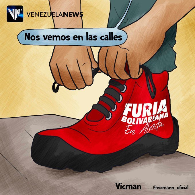 "Nos vemos en las calles"....Dejen quieto al que está quieto.