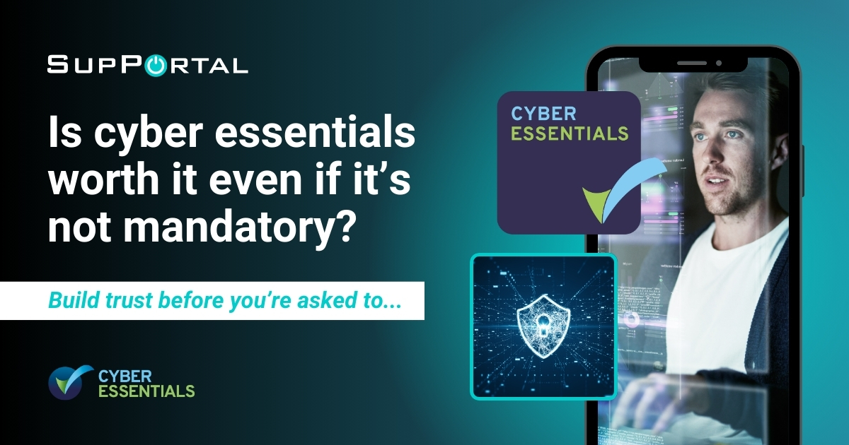 supportaluk's tweet image. Is Cyber Essentials worth it even if it’s not mandatory?

The short answer: Yes.

Cyber attacks are consistently on the rise, and your customers want to know that their data is in safe hands. Cyber Essentials helps you prove your business takes cyber security seriously and th ...