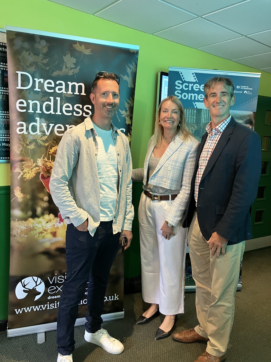 🎬 The Salt Path special screening is underway and there’s a real buzz in the room!

Fantastic to see so many local faces here to celebrate this powerful story 🌊

Big thanks to our partners: <a href="/Butlins/">Butlin's</a> <a href="/ExmoorNP/">Exmoor National Park</a> @ScreenSomerset @SWCoastPath <a href="/FirstBusnews/">First Bus</a>

#TheSaltPath #VisitExmoor