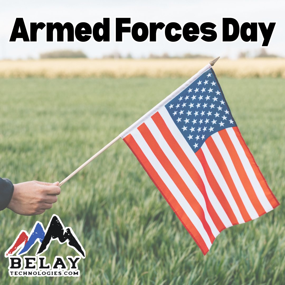 Today, on Armed Forces Day, we honor and recognize the incredible sacrifices, dedication, and selflessness of the men and women who serve in our nation's military. Thank you.