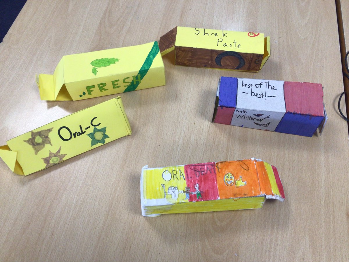 Year 6 had a very informative workshop learning about teeth and oral hygiene today.  We then designed our own toothpaste, and designed and created packaging for our toothpaste!