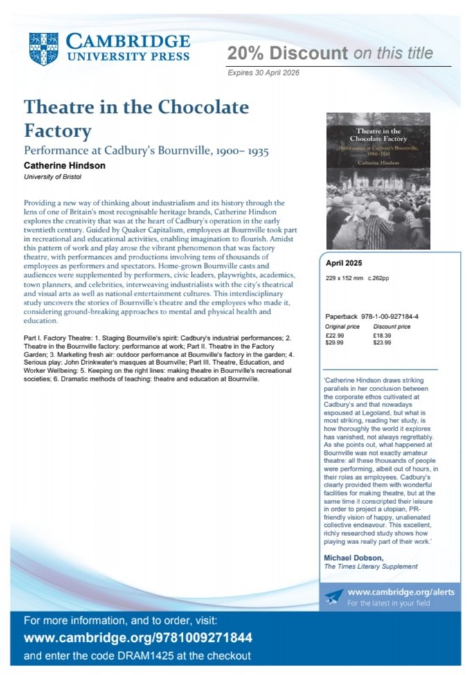 It's a sunny day bargain ... under £20 for a lot of chocolate and a lot of history🍫☀️