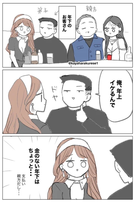 【キャバクラ体験談】こっちは違う 