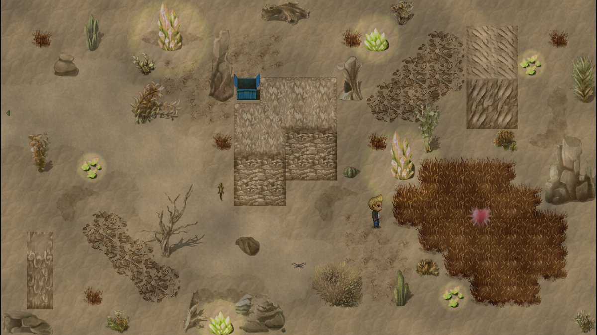 rue669ee's tweet image. The Desert of Dudael...a nuclear wasteland.
#rpgmaker #rpg #IndieGameDev #jrpg