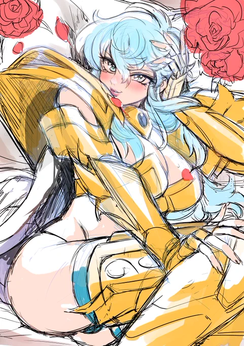 クリスタをアップデートしたら、だいぶ描きづらさは緩和されました。(情報ありがとうございます(っ_ _)っ)雑なラフと下書きの間 