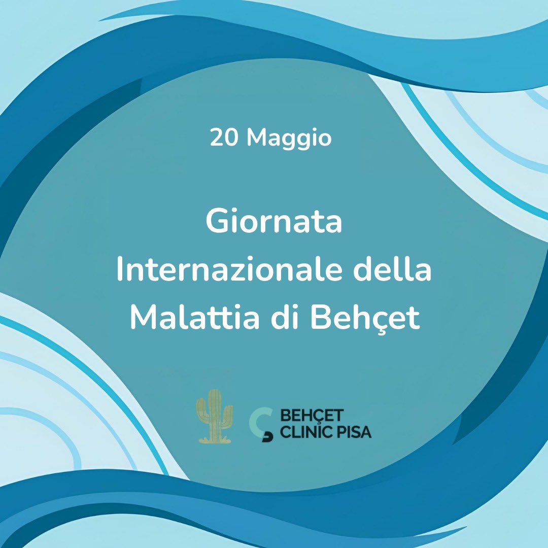 Today we celebrate the International Behçet’s Disease Awareness Day — a rare, multisystemic condition with a profound impact on the quality of life of those affected.

#BehcetsDay #RareDiseases #BehcetClinicPisa #KnowToCare #May20 #RareDiseaseAwareness #TogetherForRare