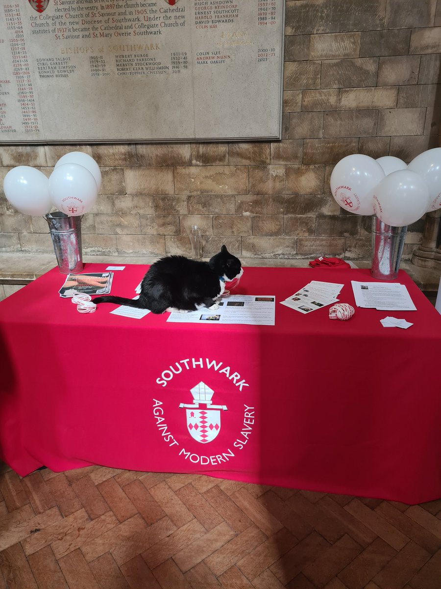 Reigate Archdeaconry Social Justice Focus (@rasjf3) on Twitter photo We're looking forward to being back at Southwark Cathedral on Saturday meeting people and talking about modern slavery. If you are passing come and say hello or just share this post. <a href="/Southwarkcathed/">Southwark Cathedral</a> <a href="/SouthwarkCofE/">Southwark Diocese</a> <a href="/BishopSouthwark/">Bishop of Southwark</a> <a href="/DeanSouthwark/">Mark Oakley</a>
#stopmodernslavery We're looking forward to being back at Southwark Cathedral on Saturday meeting people and talking about modern slavery. If you are passing come and say hello or just share this post. <a href="/Southwarkcathed/">Southwark Cathedral</a> <a href="/SouthwarkCofE/">Southwark Diocese</a> <a href="/BishopSouthwark/">Bishop of Southwark</a> <a href="/DeanSouthwark/">Mark Oakley</a>
#stopmodernslavery