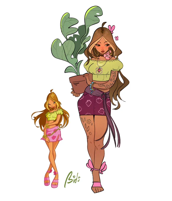 Winx Flora repost